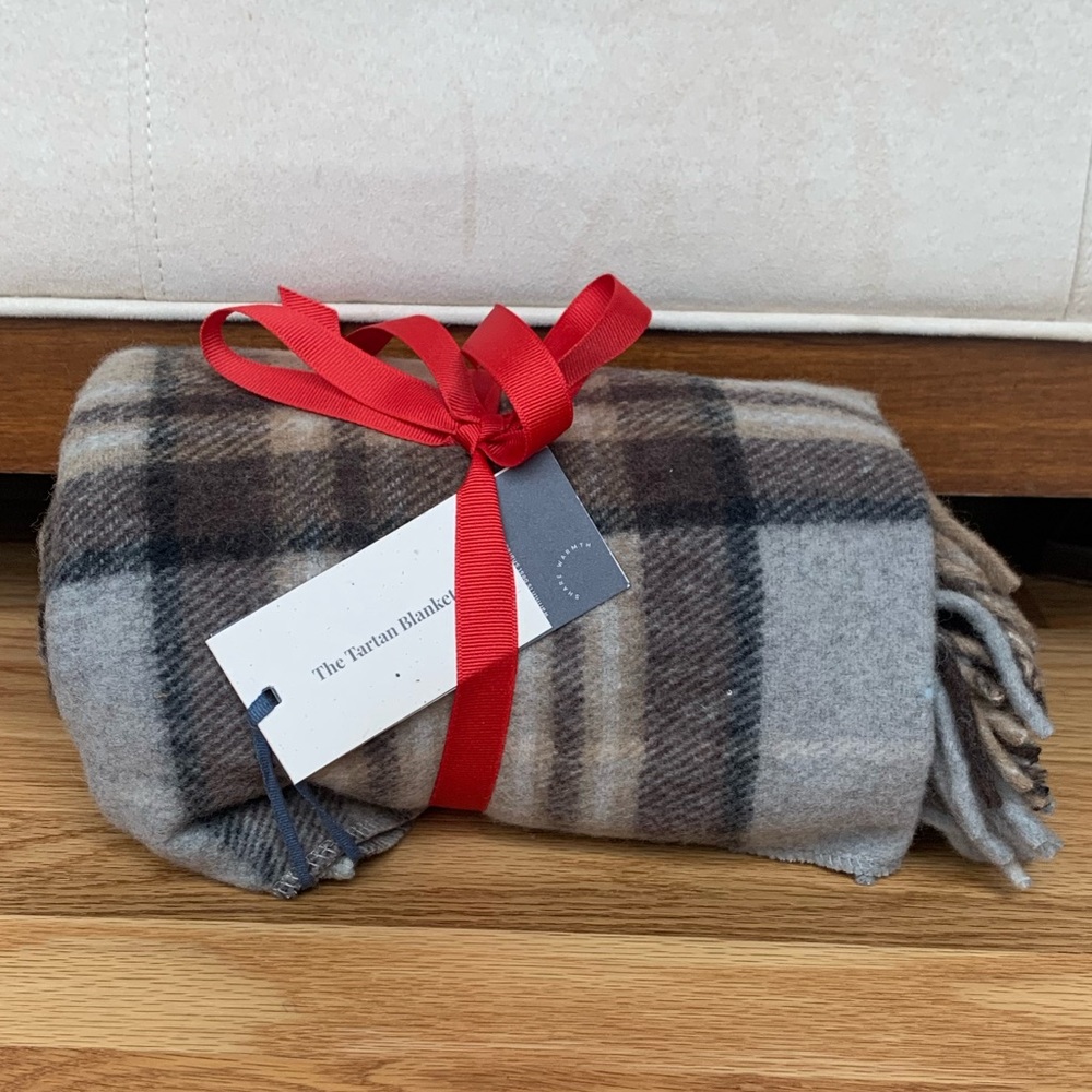 NWT The Tartan Blanket Co. Real Wool Blanket